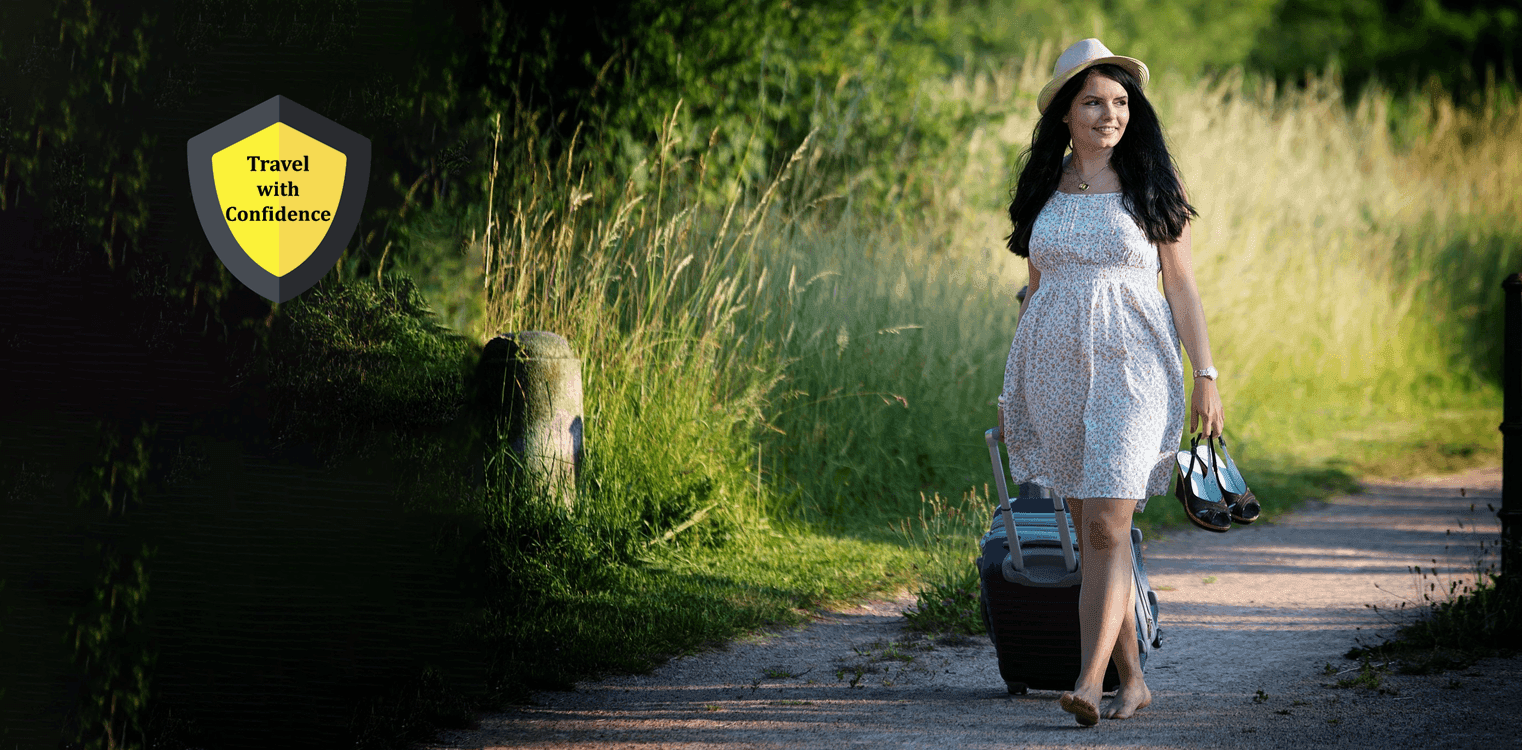 Safe and confident private travel experience